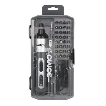 ست پیچ گوشتی شارژی 32 عددی سومو SM-802